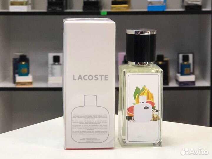 Lacoste L.12.12 Black Pure Лакост Бланк Пуре 35мл