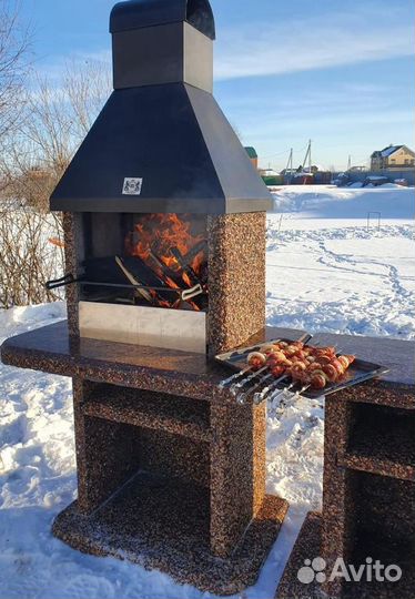 Печи барбекю,печь под казан,тандыр