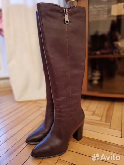 Сапоги женские натуральная кожа