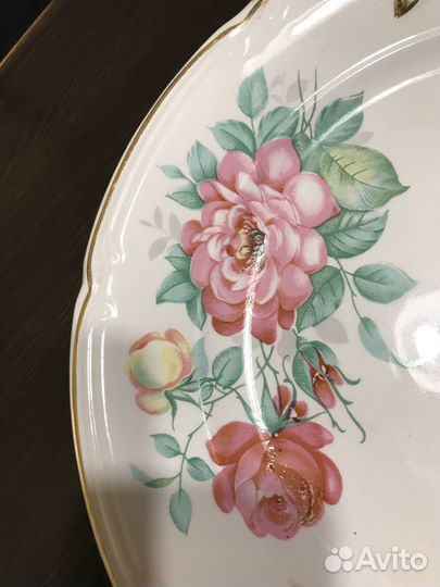 Блюдо большое фаянс зик