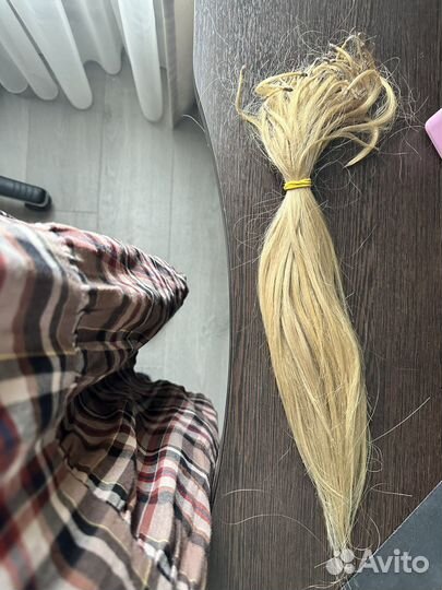 Волосы для наращивания натуральные бу
