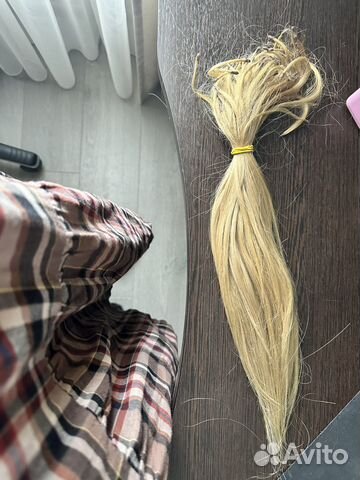 Волосы для наращивания натуральные бу