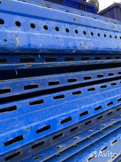 Стеллажи бу 3500мм, рамы, балки