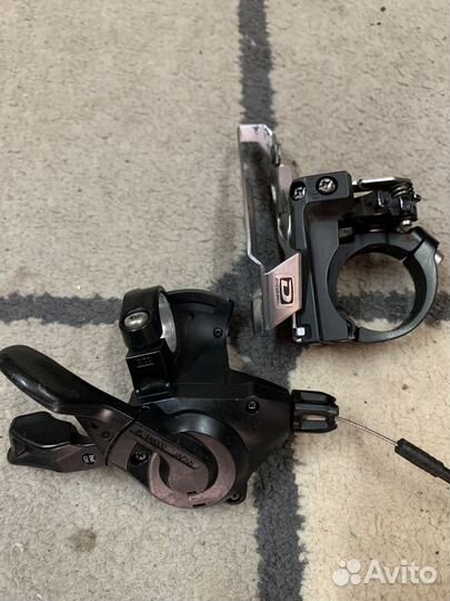 Передний переключатель shimano deore