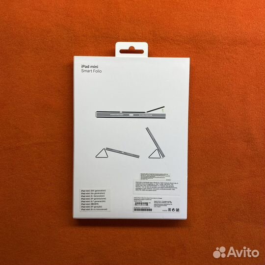 iPad mini 6gen Smart Folio Electric Orange (new)