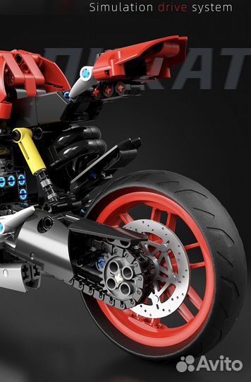 Конструктор мотоцикл ducati tycole - V4