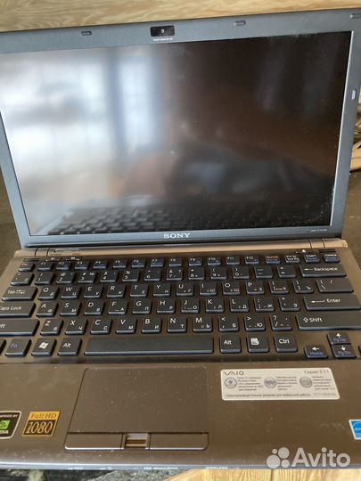 Ноутбук sony vaio