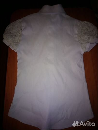 Блузка белая для девочки
