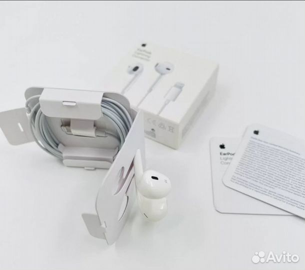 Проводные Наушники Apple Ear Pods Lightning