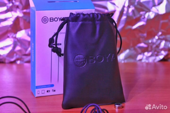 Микрофон петличный Boya BY-M1DM