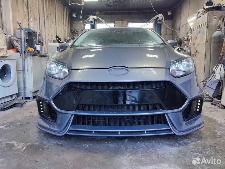 Передний бампер maxton Ford Focus 3 дорестайлинг