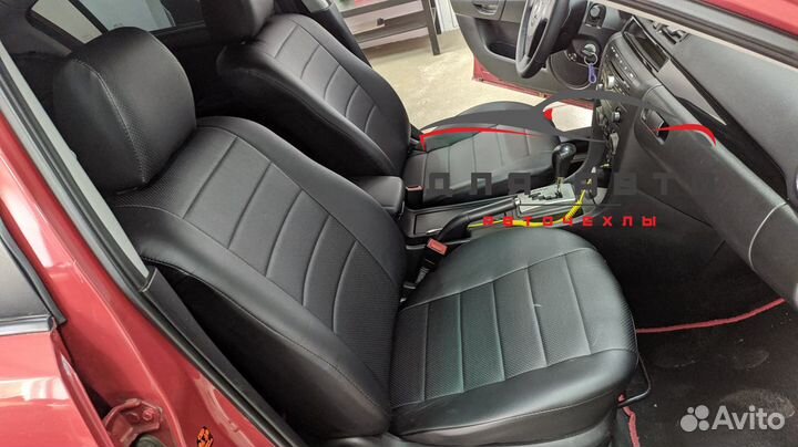 Авточехлы из экокожи с гарантией Арт.59