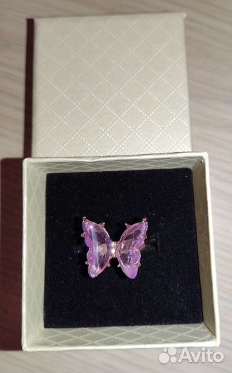 Кольцо-бабочка