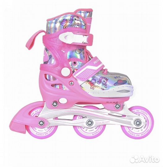 Роликовые коньки детские раздвижные ролики