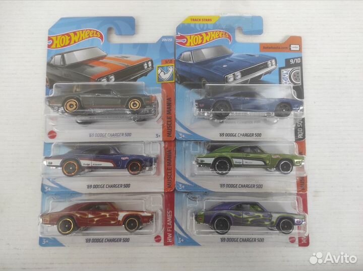 Hot Wheels подборка Dodge