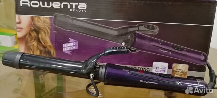 Керамическая турмалин. плойка Rowenta, 25мм, 200*С
