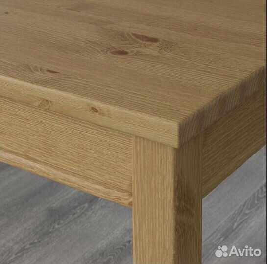 IKEA Jokkmokk Стол 118х74х74см, дерево/морилка