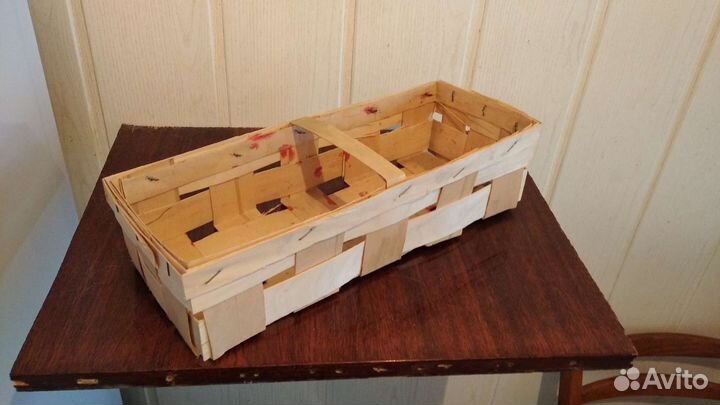 Корзинка-лукошко из бересты