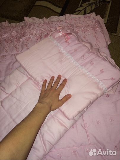 Одеяло на выписку+ матрас+ подушка