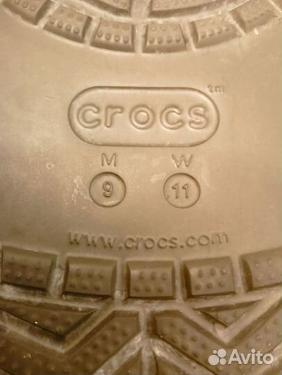 Crocs сабо мужские