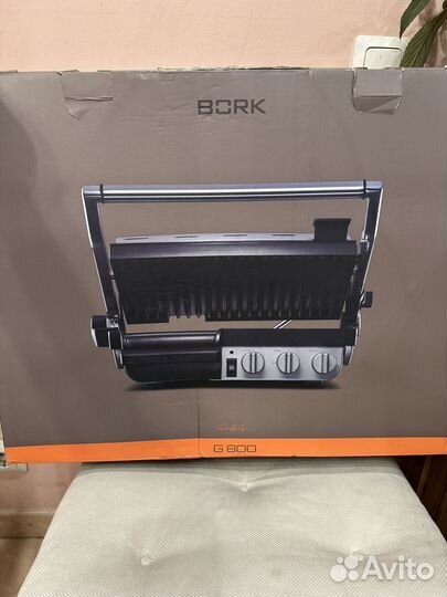 Гриль bork g800 новый