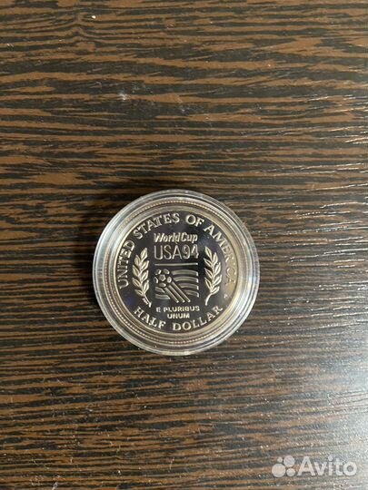 Монета по футболу Чемпионат мира
