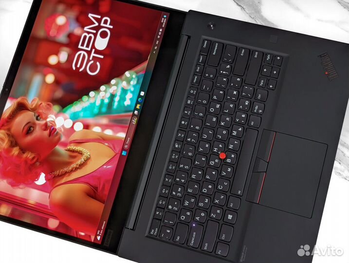 Сенсорный ThinkPad P1 Gen 2 i7-9850H 4K IPS T2000