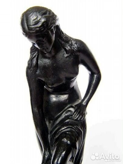 Купальщица. Каслинское литье. Касли 1980 г. СССР