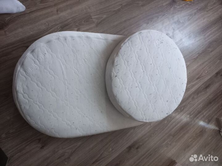 Матрас детский круглый и овальный