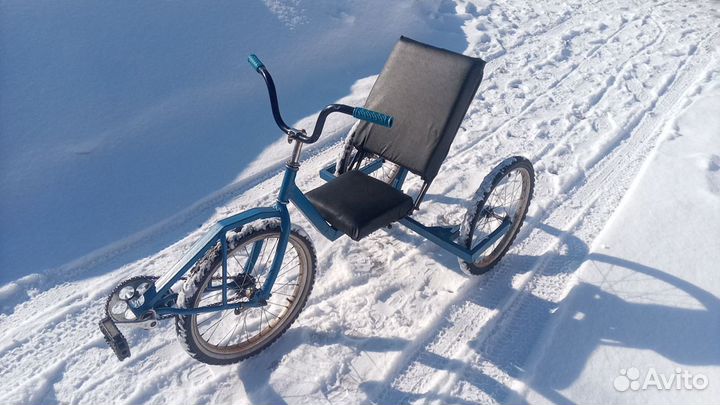 Велосипед трёхколёсный для взрослых