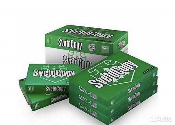 Офисная бумага SvetoCopy a4 белая