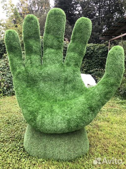 Топиарная садовая фигура «Рука»