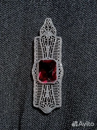 Кулон серебро