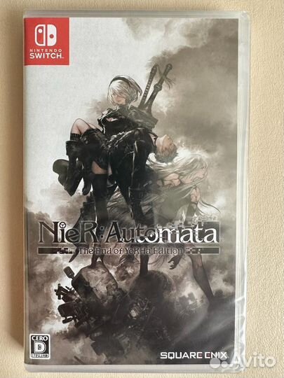 Игры nintendo Switch bayonetta и NieR: Automata
