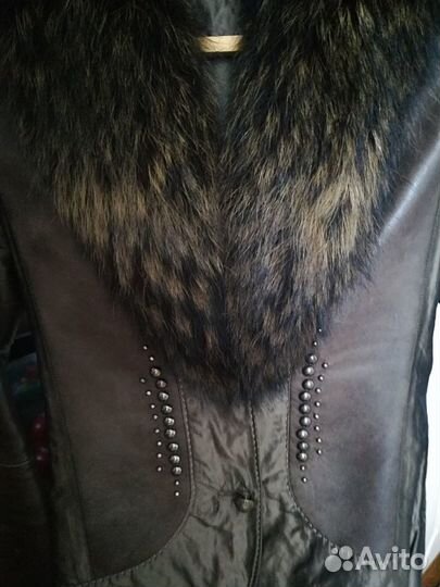 Куртка кожаная 42-44