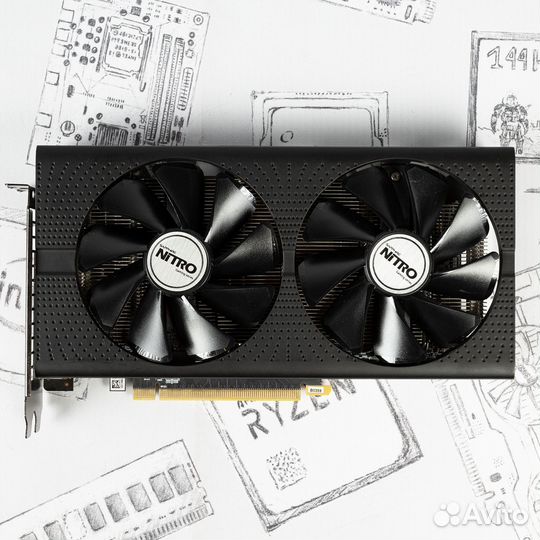 Видеокарта Sapphire AMD RX 570 pulse 8Gb