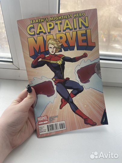 Комикс капитан марвел