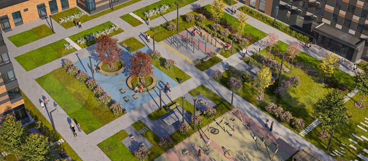 Квартира-студия, 23,8 м², 22/33 эт.