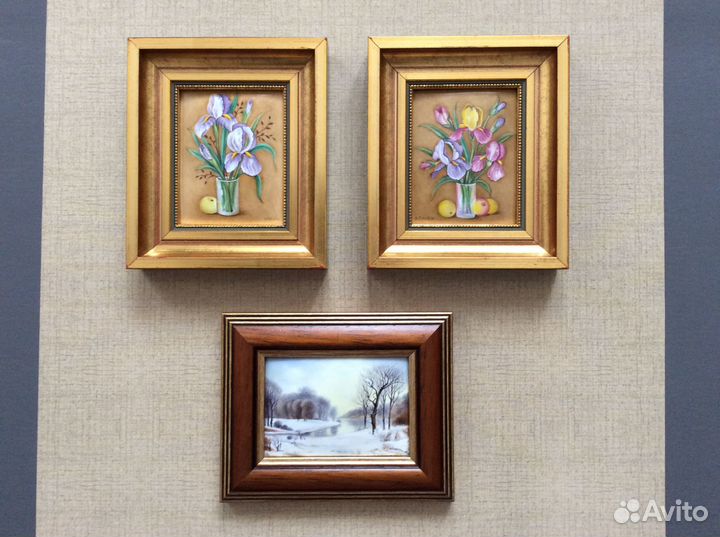 Большой выбор миниатюр на эмали