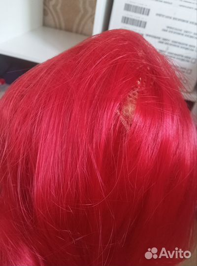 Парик красный