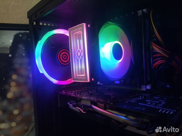 Игровой пк 8/16 ядер/озу32/SSD+HDD/RX570 8GB