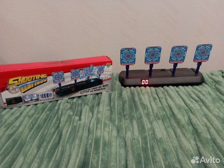 Электрическая мишень + мягкая мишень в подарок