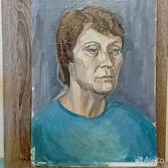 Этюд маслом на картоне