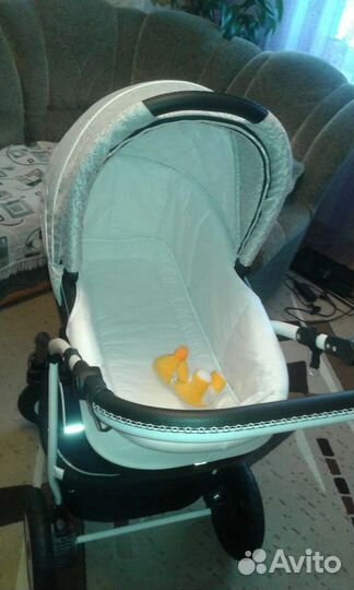 Коляска 3 в 1 Индиго