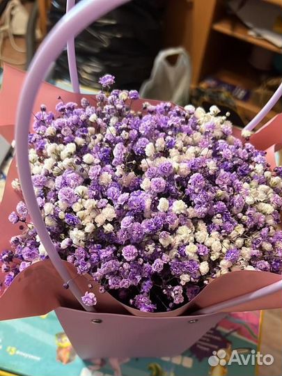 Букет из гипсофилы