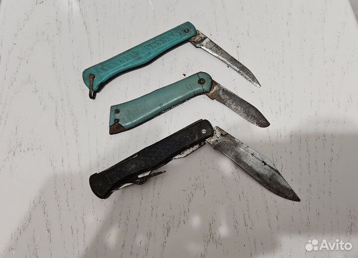 Перочинные ножи СССР 3 шт