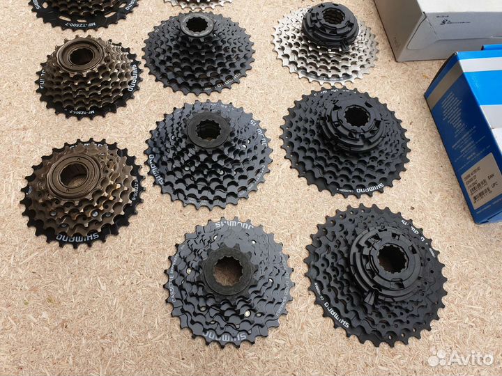 Кассеты и трещотки Shimano 6/7/8/9/10/11 original