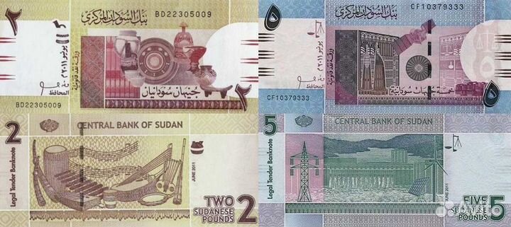 Банкноты Судана