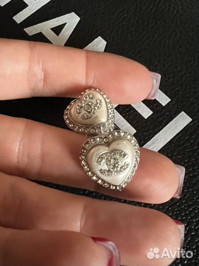 Серьги Chanel
