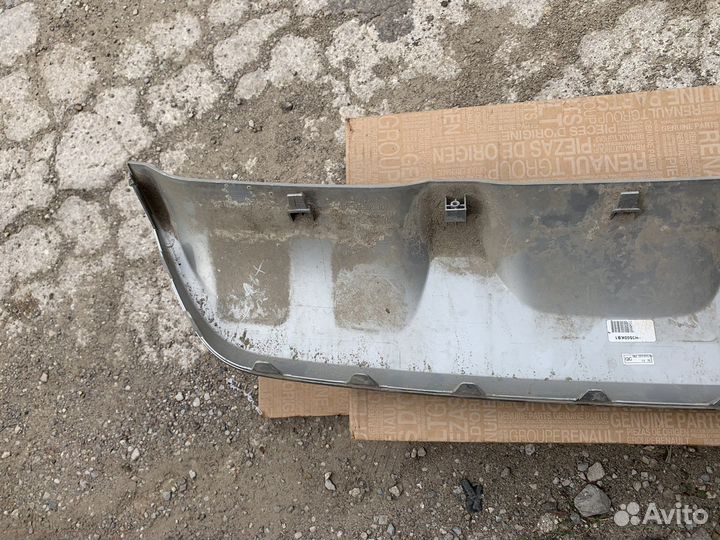 Kia rio 4 X line накладка заднего бампера